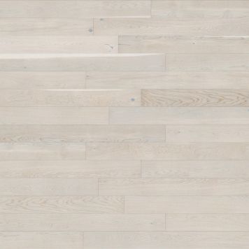 Wallmann plankegulv Patricier Plank eg børstet ekstra hvid matlak 2200x180x14 mm 2,77 m²