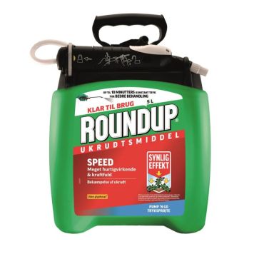 Roundup ukrudtsmiddel Speed Pump N'Go inkl. tryksprøjte 5 L