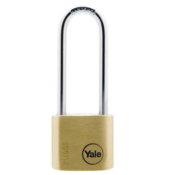 Yale Hængelås 30 mm med høj bøjle med 2 nøgler