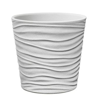 Soendgen Keramik urtepotte Sonora grå Ø7 cm
