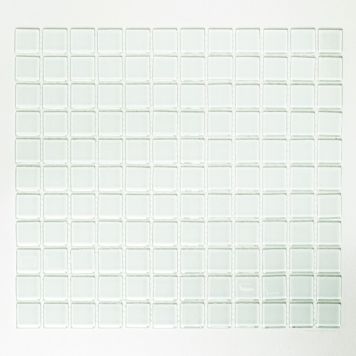 Mosaik Krystal hvid 32,7 x 30,2 cm