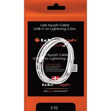 Leki bycph kabel USB-C til lightning 2M 