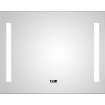 DSK Design LED spejl silver TIME 800x600x24mm