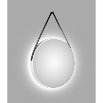 DSK Design LED spejl silver BARBIER 37x800mm