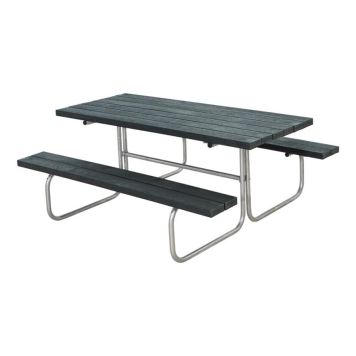 Plus bord-/bænkesæt Classic ReTex grå 177x155 cm 