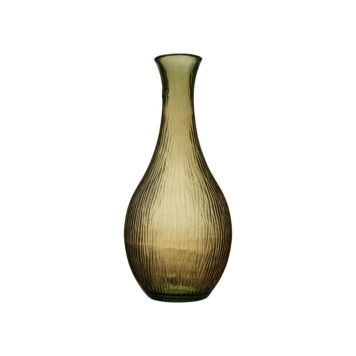 Lauvring vase Balou glas gul Ø34x75 cm