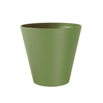 Lauvring krukke Estoril plast grøn Ø30x29 cm