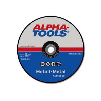 Alpha Tools skæreskiver metal 230 mm 5 stk.