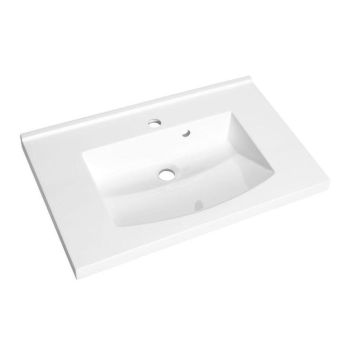 Allibert håndvask Flex blank hvid polybeton 70 cm 