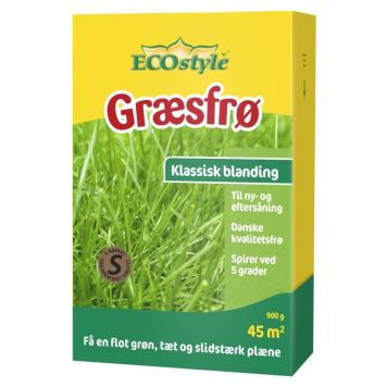 Ecostyle græsfrø klassisk 0,9 kg