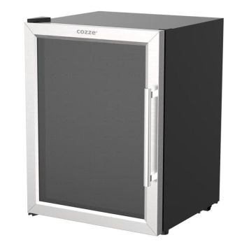 Cozze køleskab m/stålramme og glasfront 47x49x63,8 cm