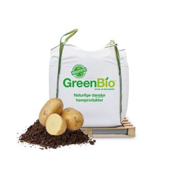 GreenBio kartoffelmuld 1000 L i bigbag