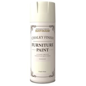 Rust-Oleum Chalky Finish spray Chalk White 400 ml