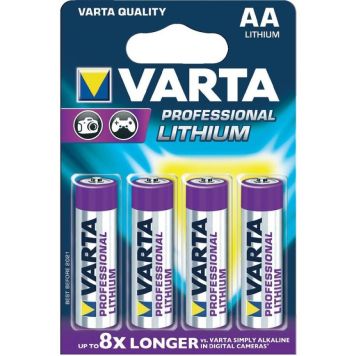 Batteri professional 4xAA - Varta | BAUHAUS