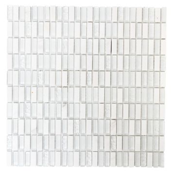 Mosaik Mix Hvid 31 x 32,5 cm