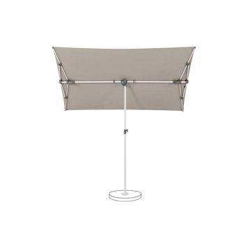 Suncomfort by Glatz parasol Flex Roof grå/alu 210x150 cm