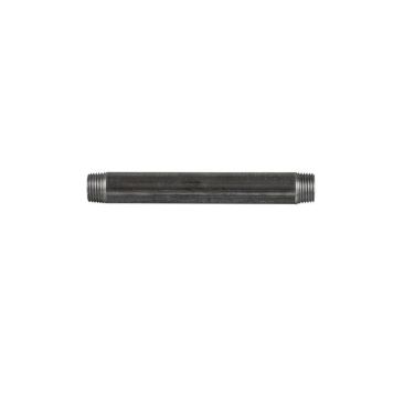 Nippelrør sort 3/4" 110 mm