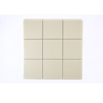 Mosaik Square Uni porcelæn beige mat 29,8 x 29,8 cm