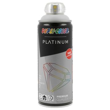 Dupli Color spraymaling platinum silke 400 ml lysegrå