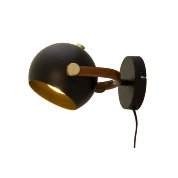 Scan Lamps  Bow væglampe sort GU10