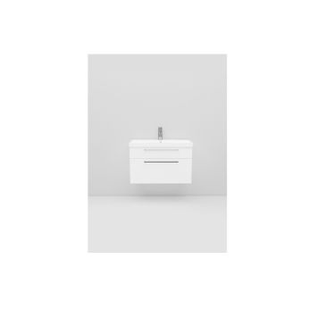 Noro badeværelsesmøbel m/vask Fix Trend hvid 75 cm