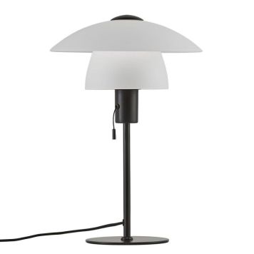 Nordlux bordlampe Verona opalhvid E27 15 W 40 cm