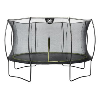 Exit trampolin Silhouette sort Ø366 cm inkl. sikkerhedsnet