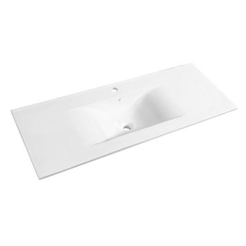 Allibert håndvask Soft blank hvid 120 cm