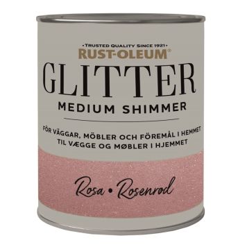 Rust-Oleum glimmermaling Medium Shimmer rosa guld 750 ml