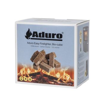 Aduro optændingsblokke Easy Firelighter Bio-cube 200 stk