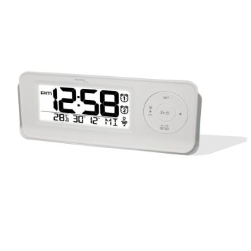 Digitalur m. alarm WT498S - Techno Line