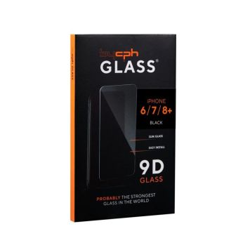 Leki bycph Pro glass beskyttelse Iphone 6/7/8 plus sort