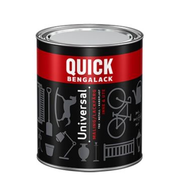 Quick Bengalack aluminiumsmaling 0,75 l