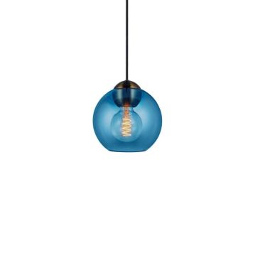 Halo Design pendel Bubbles E27 Ø18cm 40W blå