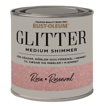 Rust-Oleum glimmermaling Medium Shimmer rosa guld 250 ml