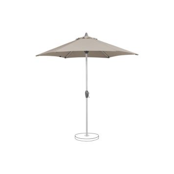 Suncomfort by Glatz parasoldug t/Style parasol gråbrun