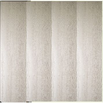 Huntonit væg-/loftpanel Plankett hvid 300 x 1820 mm