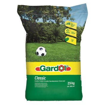 Gardol græsfrø Classic 7,5 kg 300 m² 