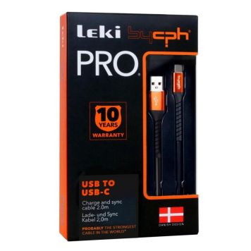 Leki bycph Pro kabel USB til USB-C 1M  
