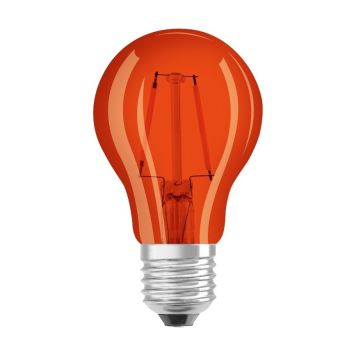 Osram LED-pære STAR CLA orange E27 2 W
