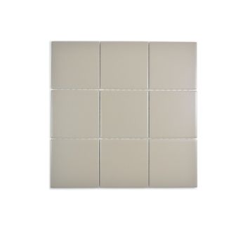 Mosaik Square Uni porcelæn brun mat 29,8 x 29,8 cm