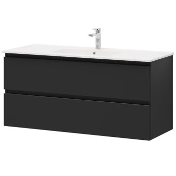 Camargue badmøbelsæt Leva sort 120 cm