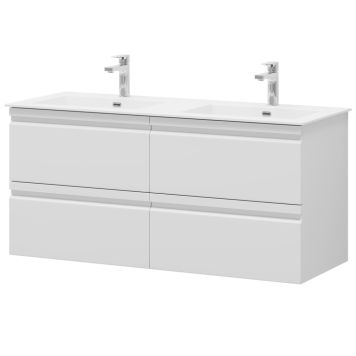 Camargue badmøbelsæt Annika mat hvid 2x60 cm