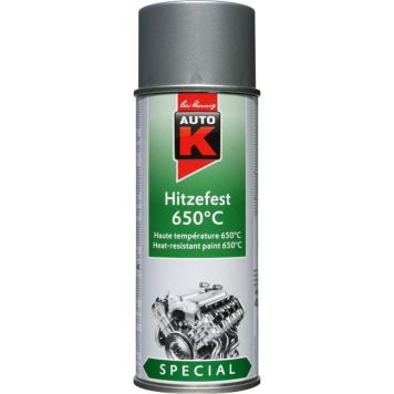 Auto-K-lak 233 spray 400ml varmefast sølv