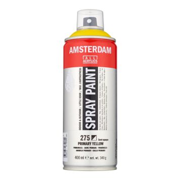 Amsterdam akrylspray 400ml primary yellow 275