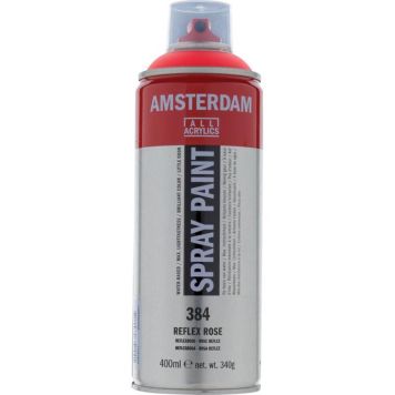 Amsterdam akrylspray 400ml reflex rose 384