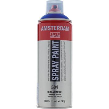 Amsterdam akrylspray 400ml ultra marine 504