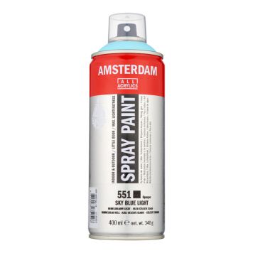 Amsterdam akrylspray 400ml sky blue light 551