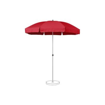 Suncomfort by Glatz parasol Siesta Ø200 cm rød