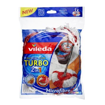 Vileda spinmoppehoved refill t/Turbo Easy Wring moppe